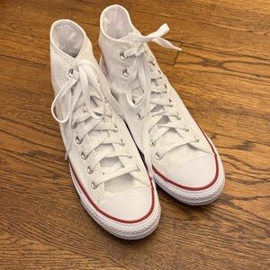 Converse White High-Tops *brand new*